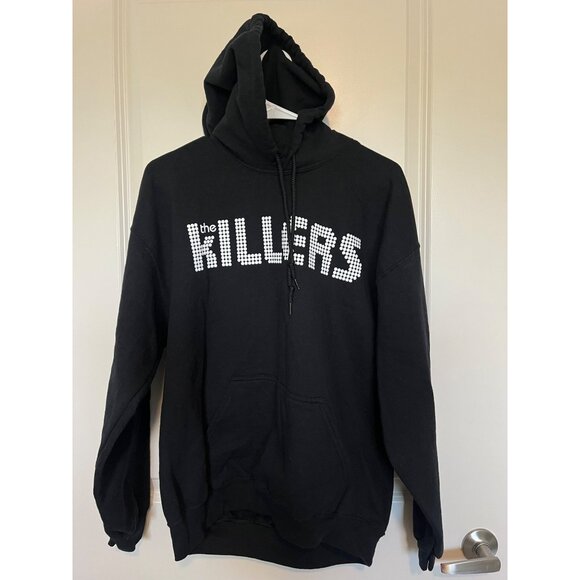 The Killers "Imploding The Mirage" Tour Hoodie Large Black Band Rock Concert - Picture 1 of 6